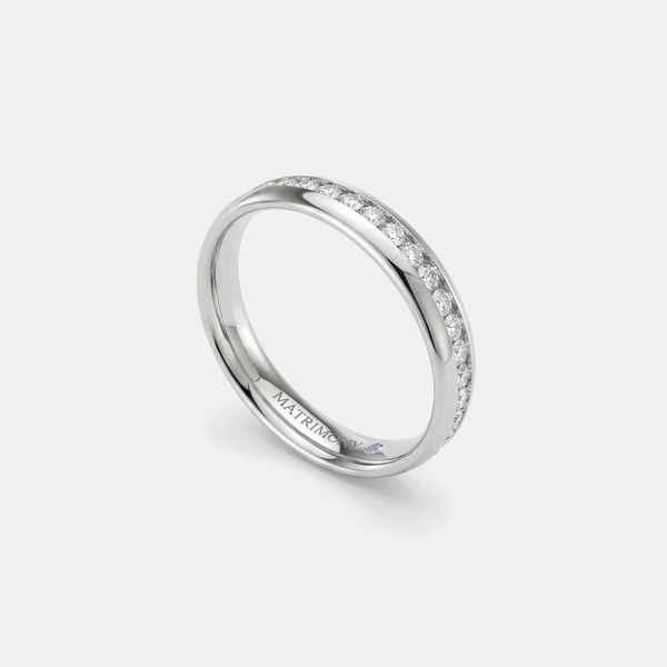 Redonda eternity, oro blanco